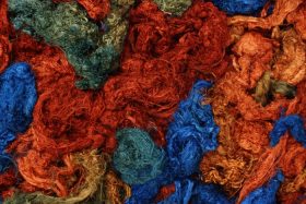Kimberley Blue | Silk Throwsters Waste